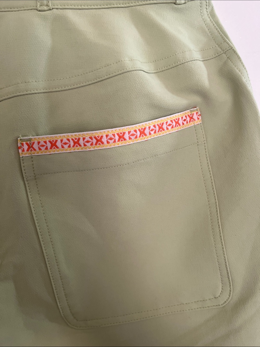 Stoic Women’s Light Sage Cargo Pants with Utility Belt zip off pants - Picture 8 of 11